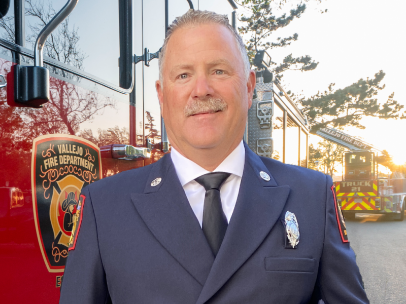 James Rustice appointed interim Vallejo fire&nbsp;chief
