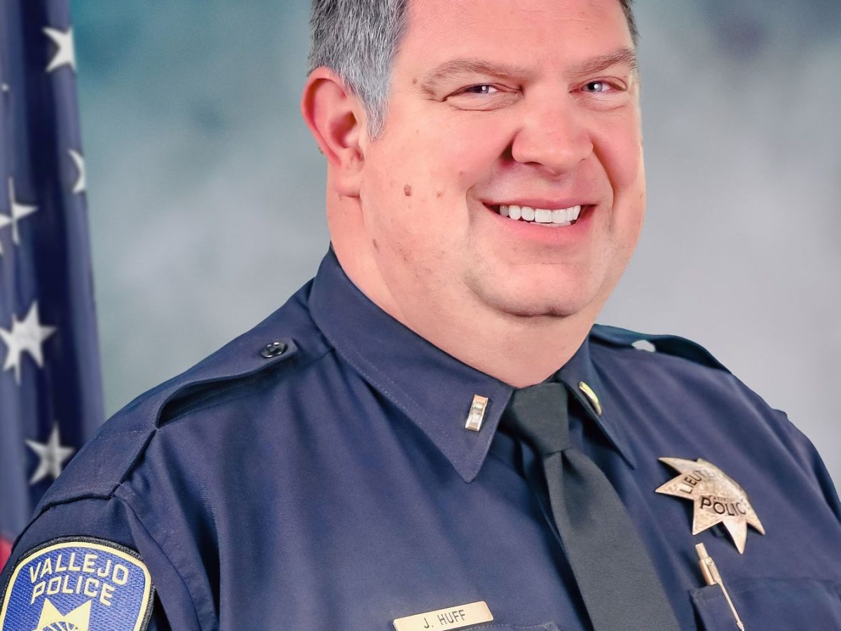 Jeremy Huff promoted to Vallejo police&nbsp;captain